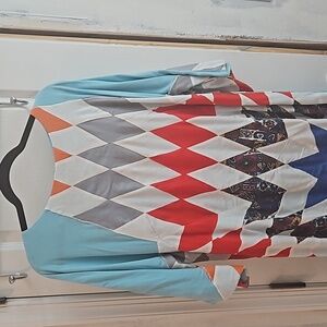 Oscilatey quilt dress